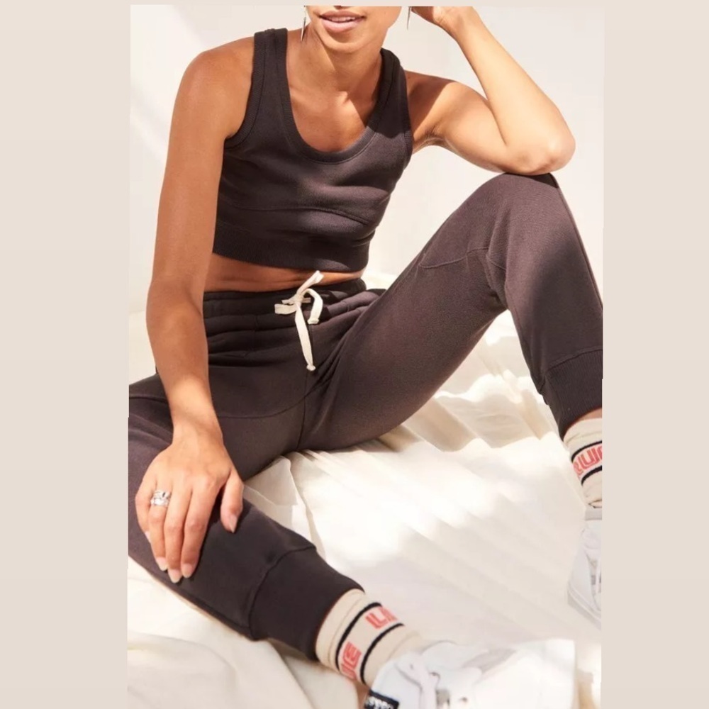 ba&sh Gray Toledo Jogger Pants Sweats Sweatpants